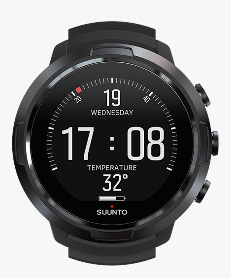 Suunto D5 Dive Computer (Lime, All Black or Copper)